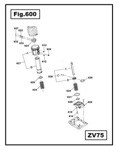 ZV75-414 TAMBOR DEL CLUTCH TACOM