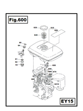 Cargar imagen en el visor de la galería, EY15-1210 TAPA MONOBLOCK COMPL. ROBIN