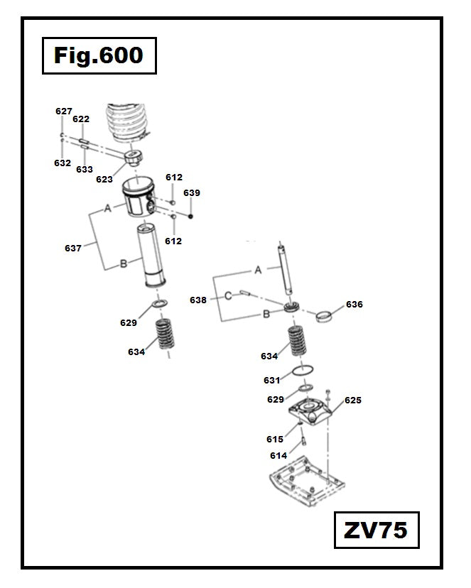 ZV75-631 O-RING TACOM