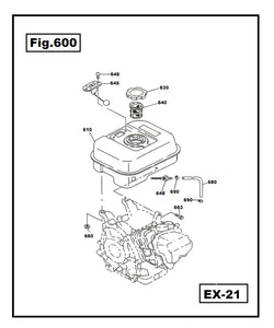 EX21-327 EMPAQUE  O-RING ROBIN