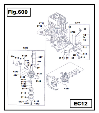 EC12-615 TORNILLO PILOTO ROBIN