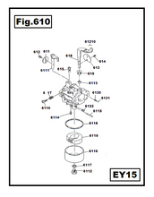 Cargar imagen en el visor de la galería, EY15-1610 CABEZA CILINDRO ROBIN