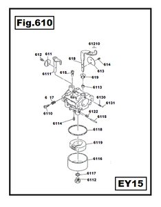 EY15-1610 CABEZA CILINDRO ROBIN