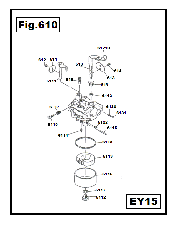 EY15-6161 EMPAQUE O-RING ROBIN