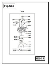 Cargar imagen en el visor de la galería, EX27-126 SELLO VALVULA ROBIN