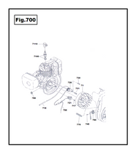 Cargar imagen en el visor de la galería, EC10-1151 BASE MOTOR ROBIN