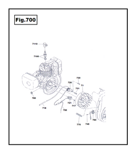 EC10-410 PALANCA ACELERADOR ROBIN