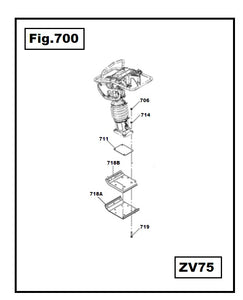 ZV75-220 CABLE AUXILIAR SWITCH TACOM