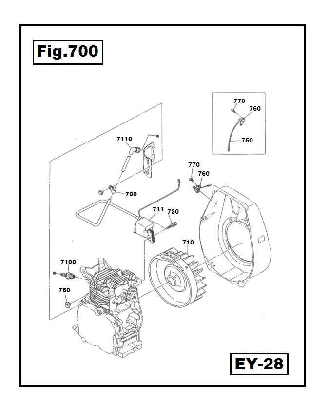 EY28-780 GUIA CABLE ROBIN