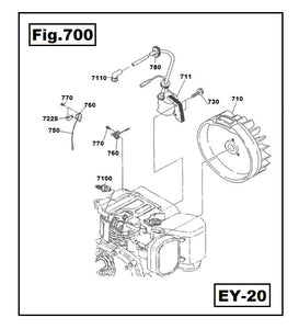 EY20-1210 TAPA MONOBLOCK COMPLETO ROBIN