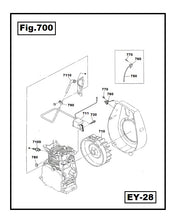 Cargar imagen en el visor de la galería, EY28-1210 TAPA MONOBLOCK COMPLETO ROBIN