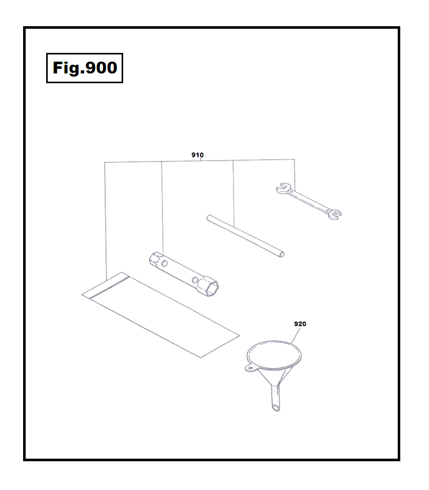 EC10-910 KIT DE ACCESORIOS ROBIN