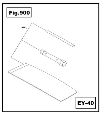 EY40-910 KIT DE ACCESORIOS ROBIN